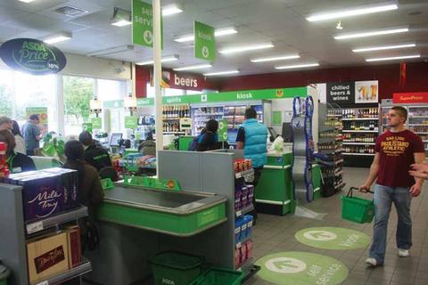 Asda's Dudley branch is both a convenience store and a place where customers can buy fresh produce